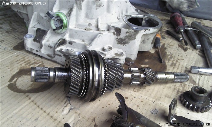 捷达倒档齿轮维修实录