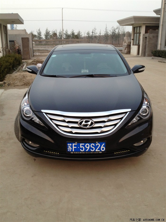 黑色索纳塔换龙鼎第二代大灯总成详细作业详细讲解