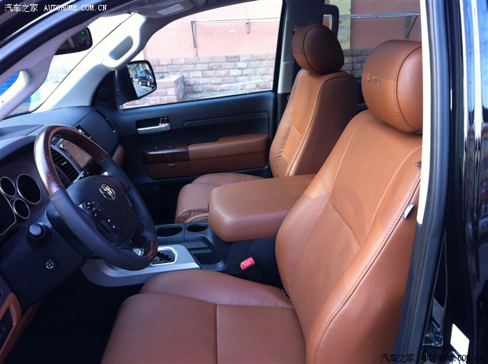2012款白金版坦途黑车棕内饰多图