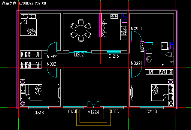 计划盖个长14米宽8米的平房求大神帮忙设计施工