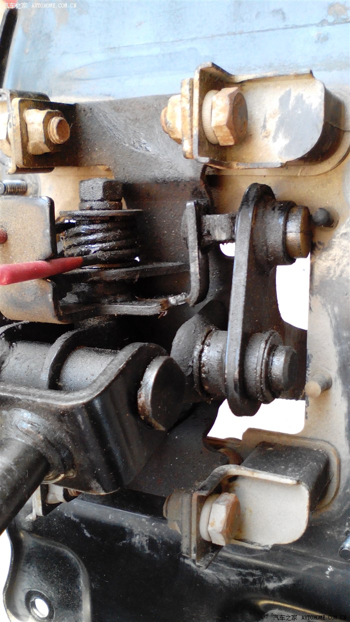 瑞风换挡杆总成配件损坏后的维修.【图】