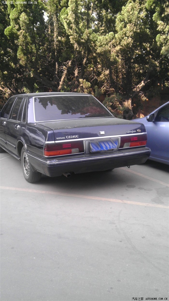公司楼下进口尼桑cedric,看着还是经历过些风雨了.