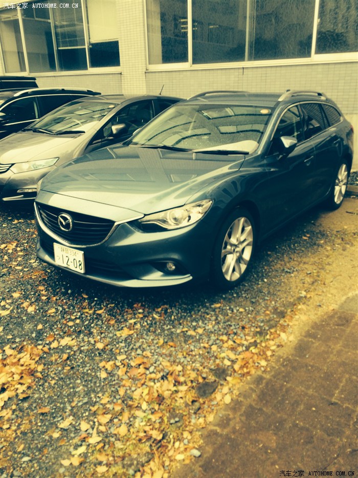 【图】日本看到的第一台新马三 旅行版_马自达3 昂克赛拉论坛_汽车之