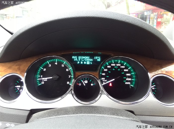 【图】这油耗羡慕吧!_昂科雷论坛_汽车之家论坛