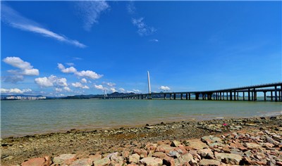 【南海深圳】暴雨前乌云压顶 暴雨后蓝天白云 楼群中晚霞夜景