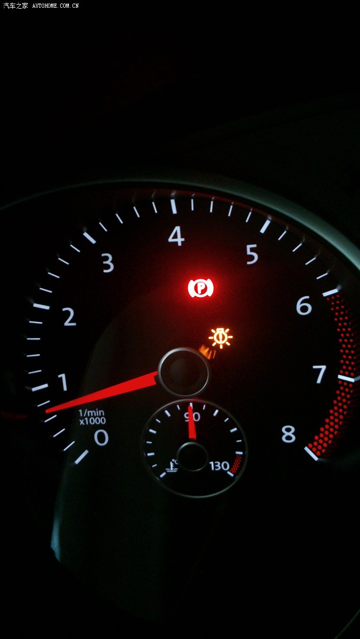 【图】故障灯亮了_高尔夫论坛_汽车之家论坛