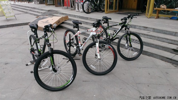 美利达2014战神(哈白)款,第一次骑行摆拍