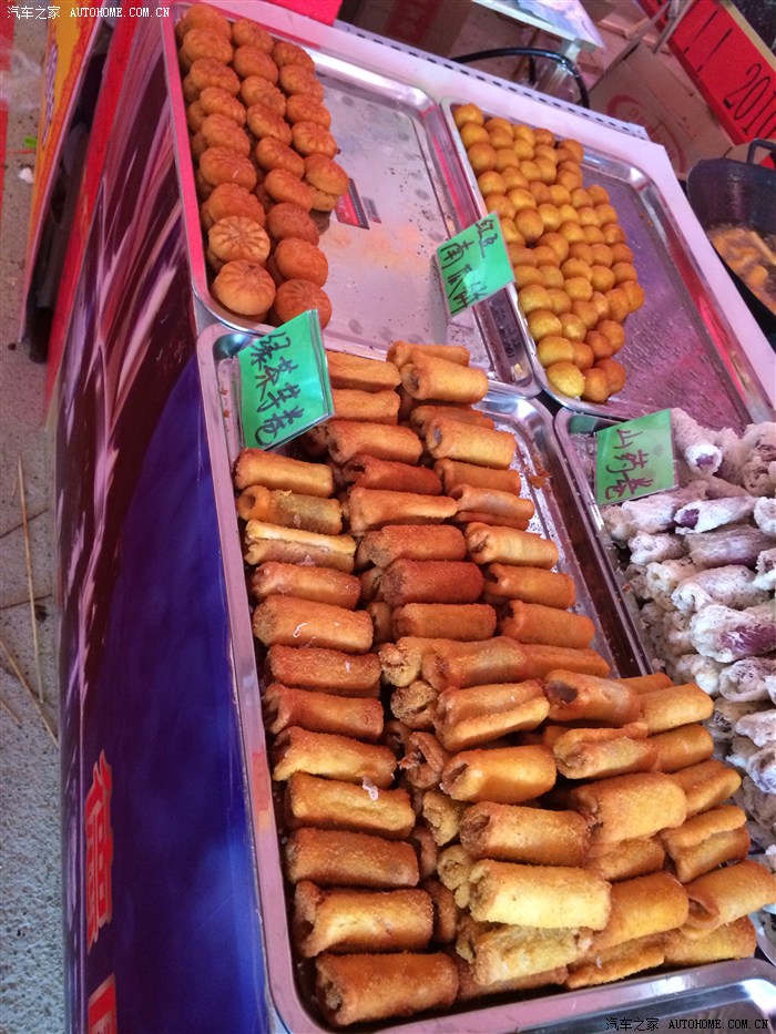 昨天去了东盟汽配城和华南城美食节