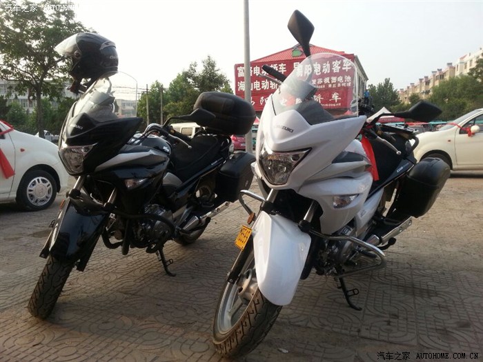 gw250s骊驰边箱改色