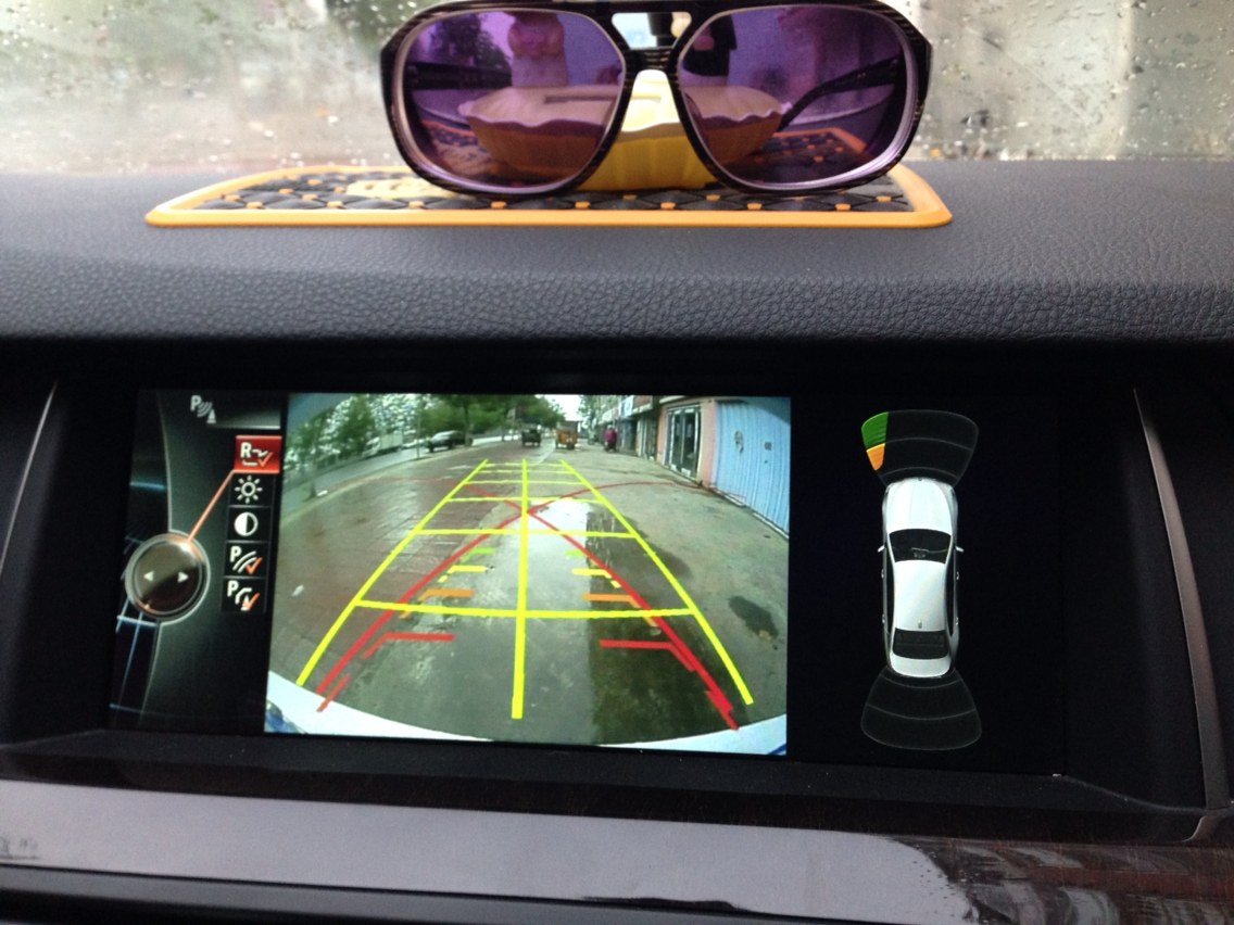 晚上倒车影像不清晰,不知有什么办法解决.