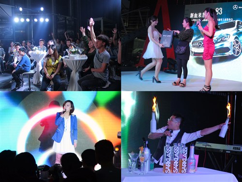 新血来袭 柯桥奔驰全新A级轿车璀璨上市