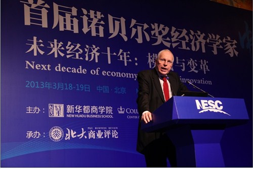 2019诺贝尔经济_2019年3月23日,中国发展高层论坛2019年会在北京举行.2001年诺...