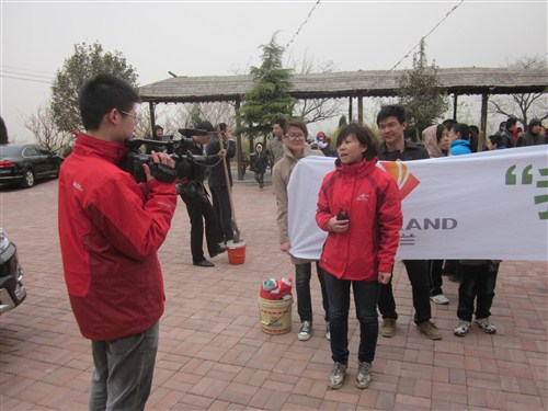 山西诺维兰长安4S店植树节自驾游活动