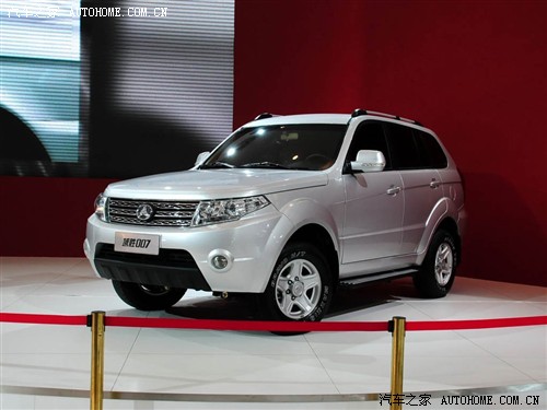 北汽 北京汽车 域胜007 2011款 2.4 两驱运动版舒适型